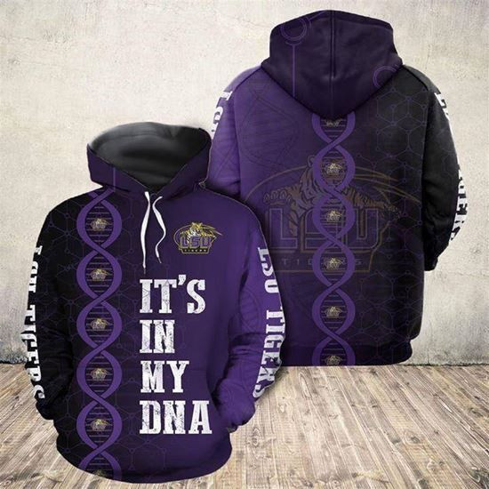 Lsu Tigers Ncaa Its In My Dna Hoodie Zip Hoodie Version 516