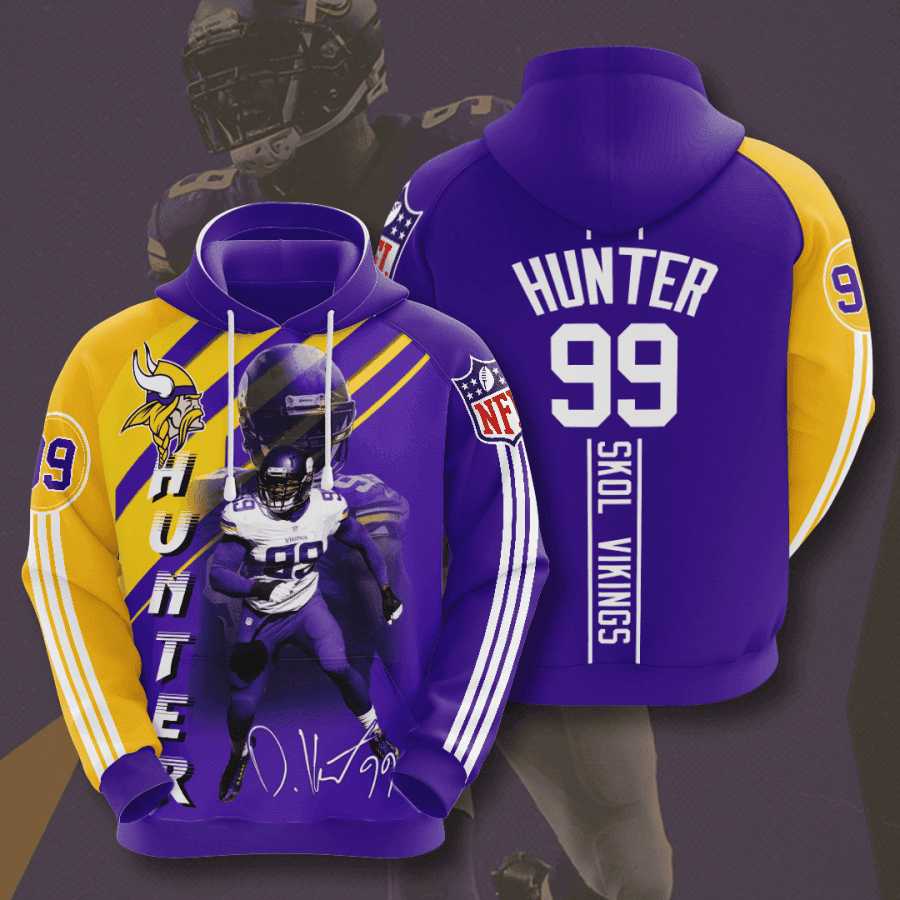 Minnesota Vikings Hoodie Zip Hoodie Version 322