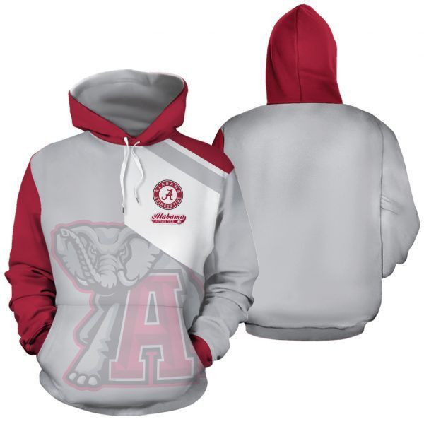 Ncaa- Alabama Crimson Tide Hoodie Zip Hoodie Version 1582