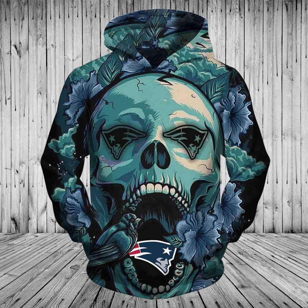 New England Patriots Hoodie Zip Hoodie Version 1322