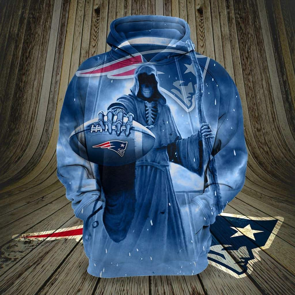New England Patriots Hoodie Zip Hoodie Version 1323