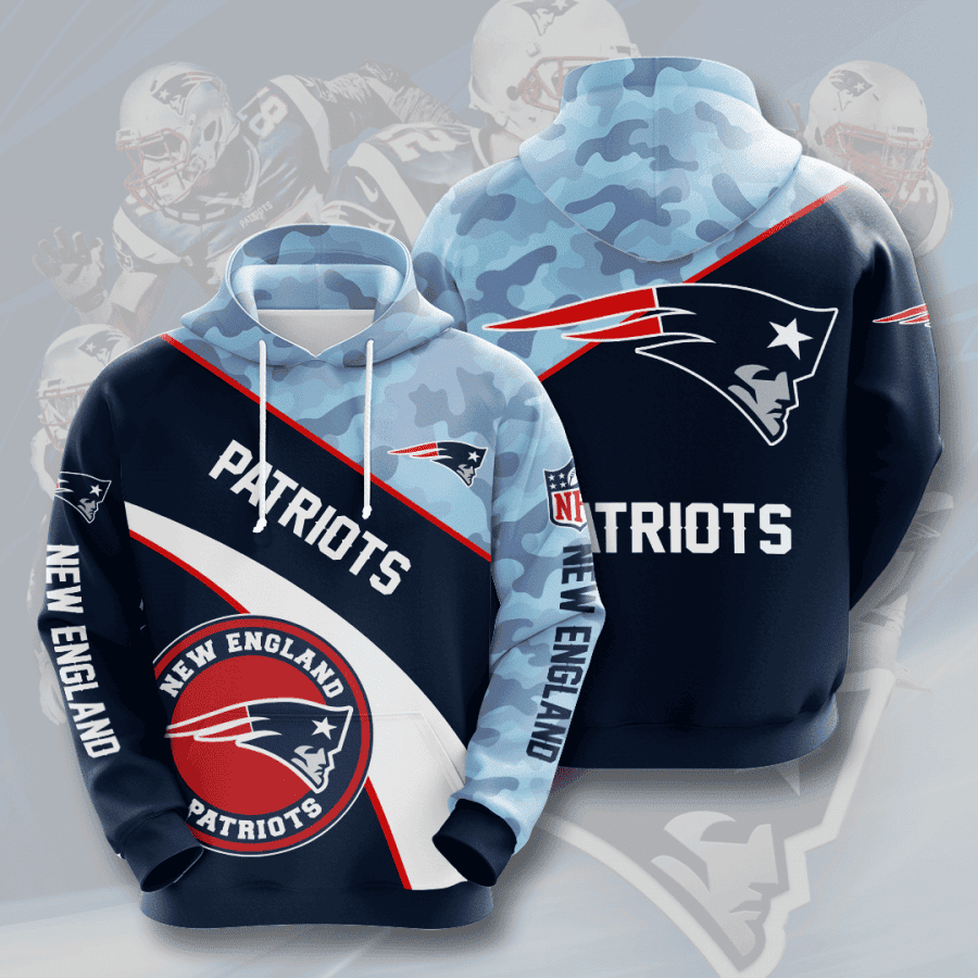 New England Patriots Hoodie Zip Hoodie Version 1337