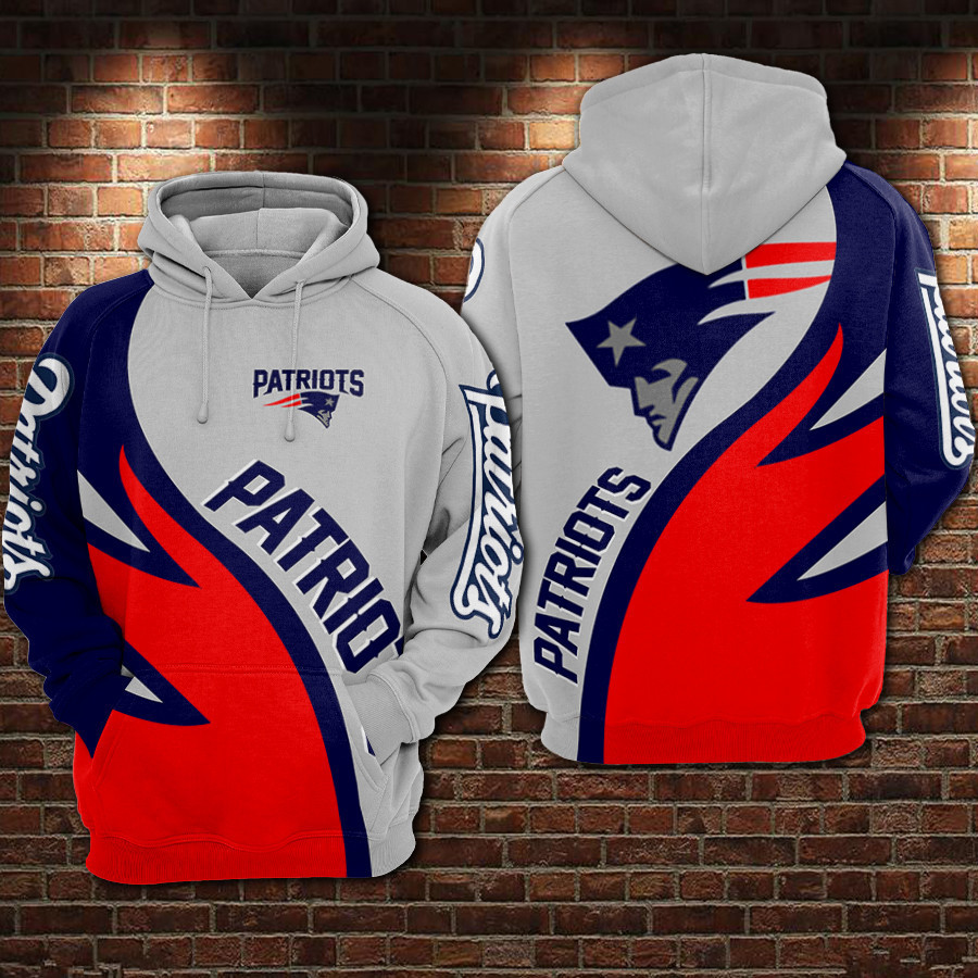 New England Patriots Hoodie Zip Hoodie Version 1401