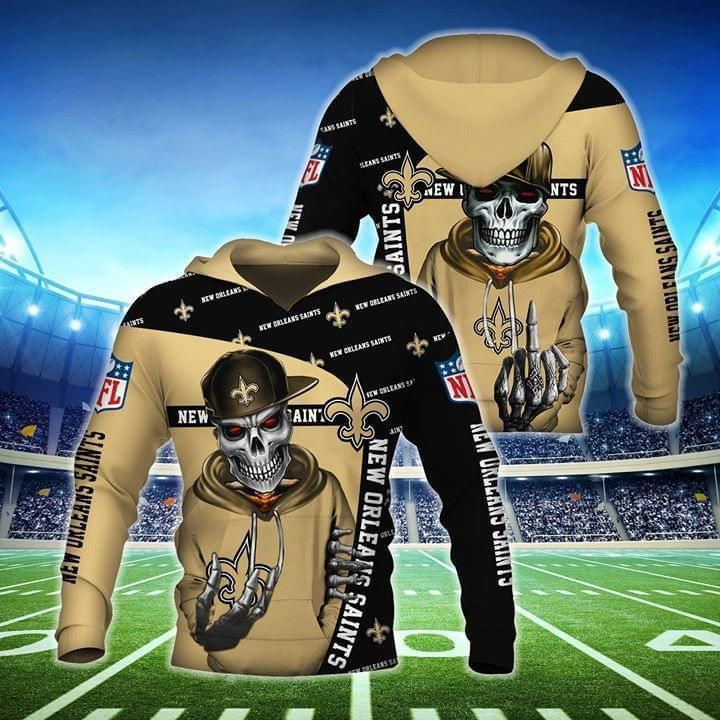 New Orleans Saints Hoodie Zip Hoodie Version 1202