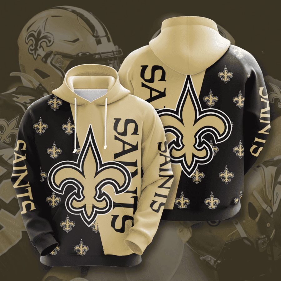 New Orleans Saints Hoodie Zip Hoodie Version 1250