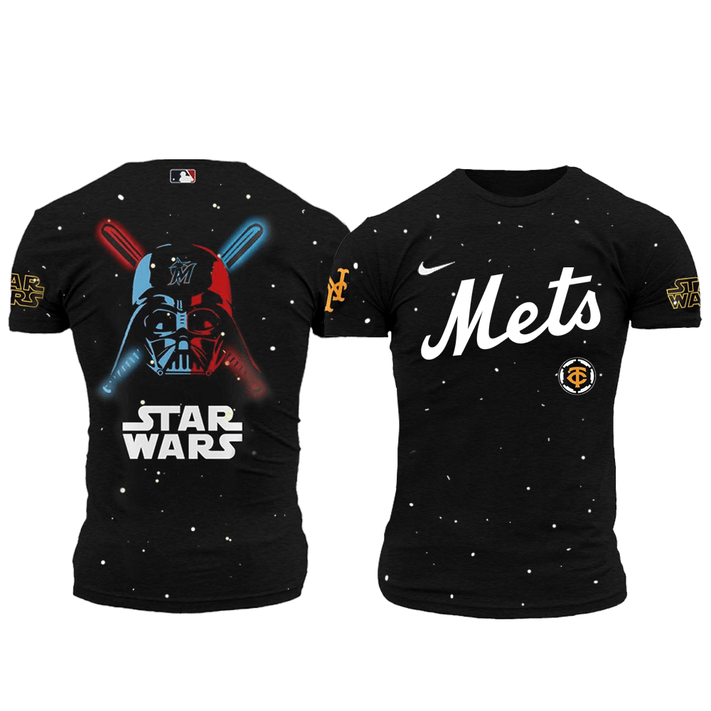 New York Mets MLB x Star Wars 2025 Baseball Shirt New York Mets Merch Fathers Day Gifts For Son