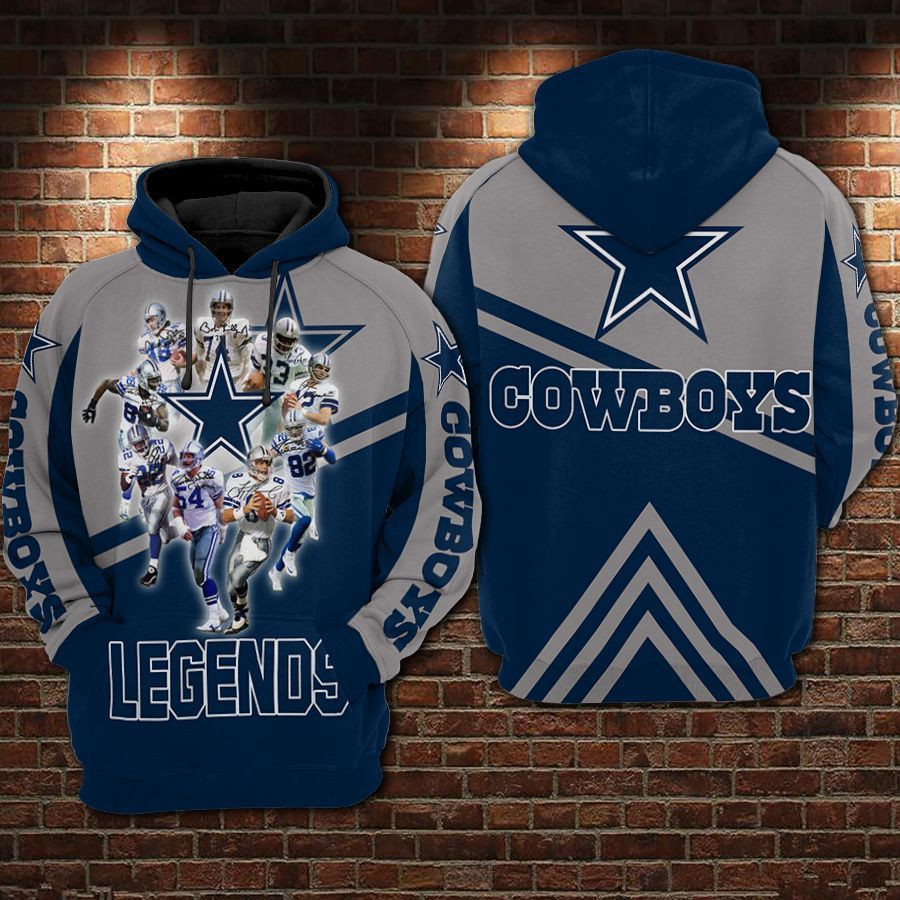 NFL Dallas Cowboys Nfl Football Anniversary Hoodie Zip Hoodie Version 947