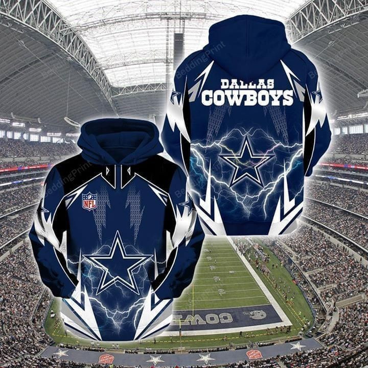 NFL Dallas Cowboys Nfl Hoodie Zip Hoodie Version 1377