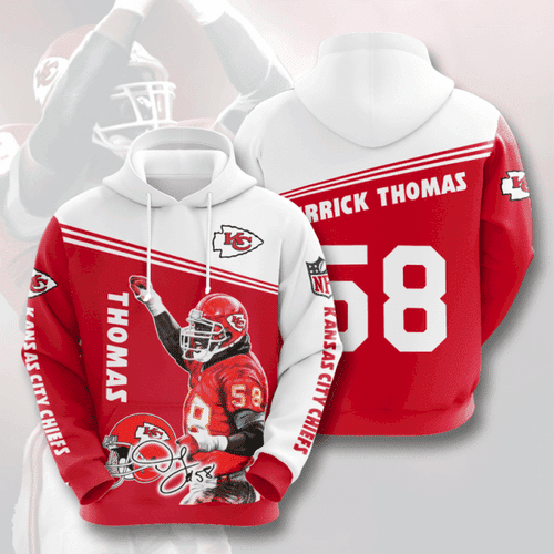 NFL Kansas City Chiefs Hoodie Zip Hoodie Version 2352