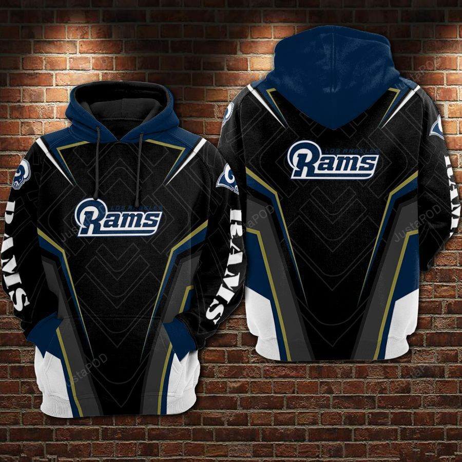 NFL Los Angeles Rams Nfl Football Hoodie Zip Hoodie Version 447