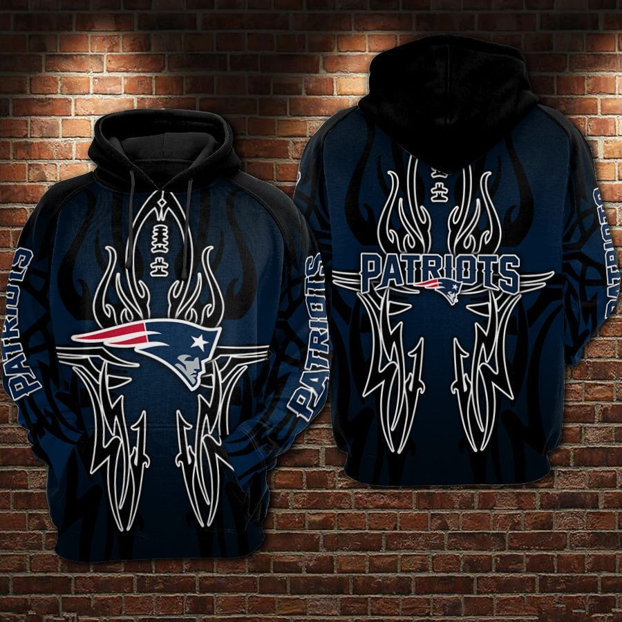 NFL New England Patriots Nfl Football Hoodie Zip Hoodie Version 1439
