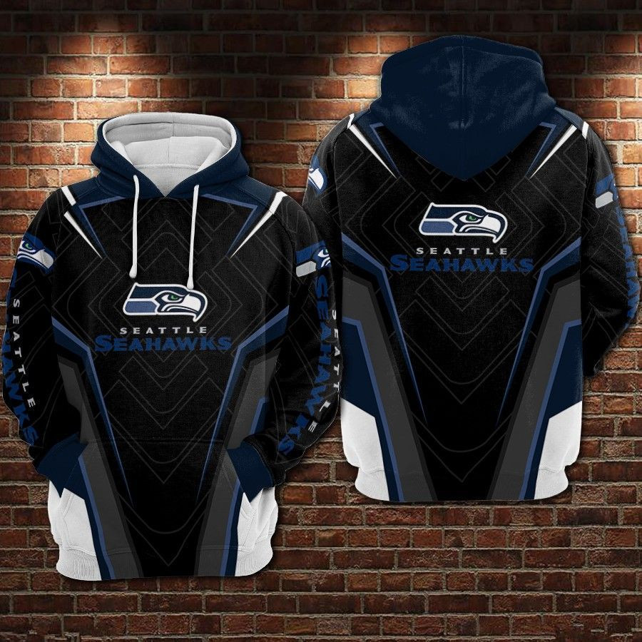 NFL Seattle Seahawks Nfl Football Hoodie Zip Hoodie Version 2162