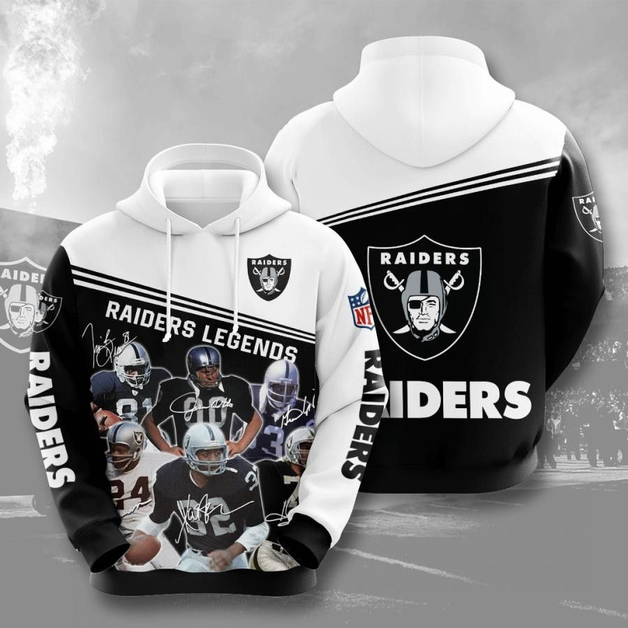 Oakland Raiders NFL Legends Hoodie Zip Hoodie