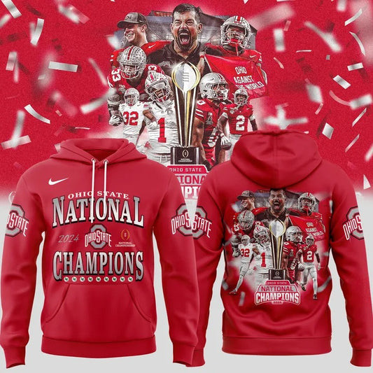 Ohio State Buckeyes NCAA National Champions Edition Hoodie Gifts For Him