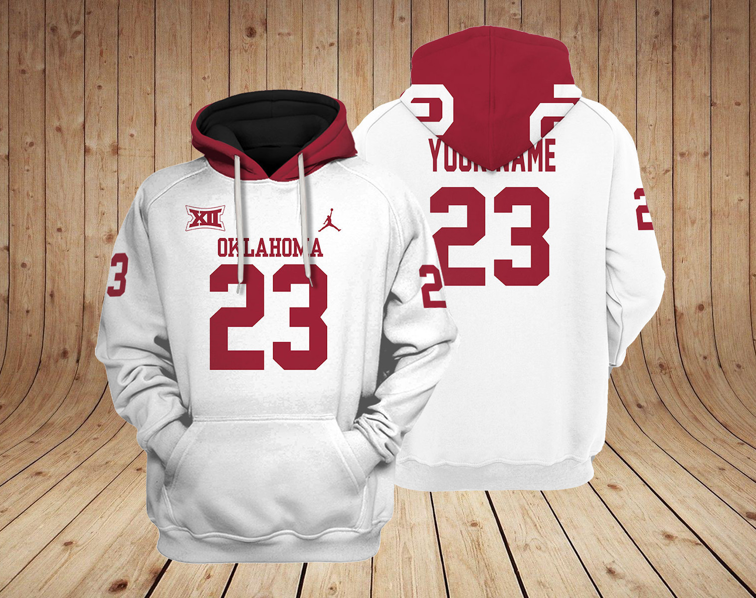 Oklahoma Sooners football NCAA Custom 3D Hoodie PT19128