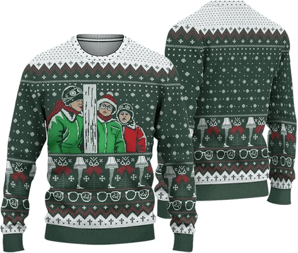 Paper Separatist A Christmas Story I Triple Dog Ugly Sweater