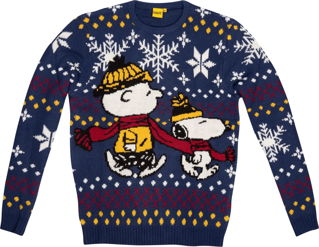Peanuts Snoopy Winter Pullover Ugly Christmas Sweater