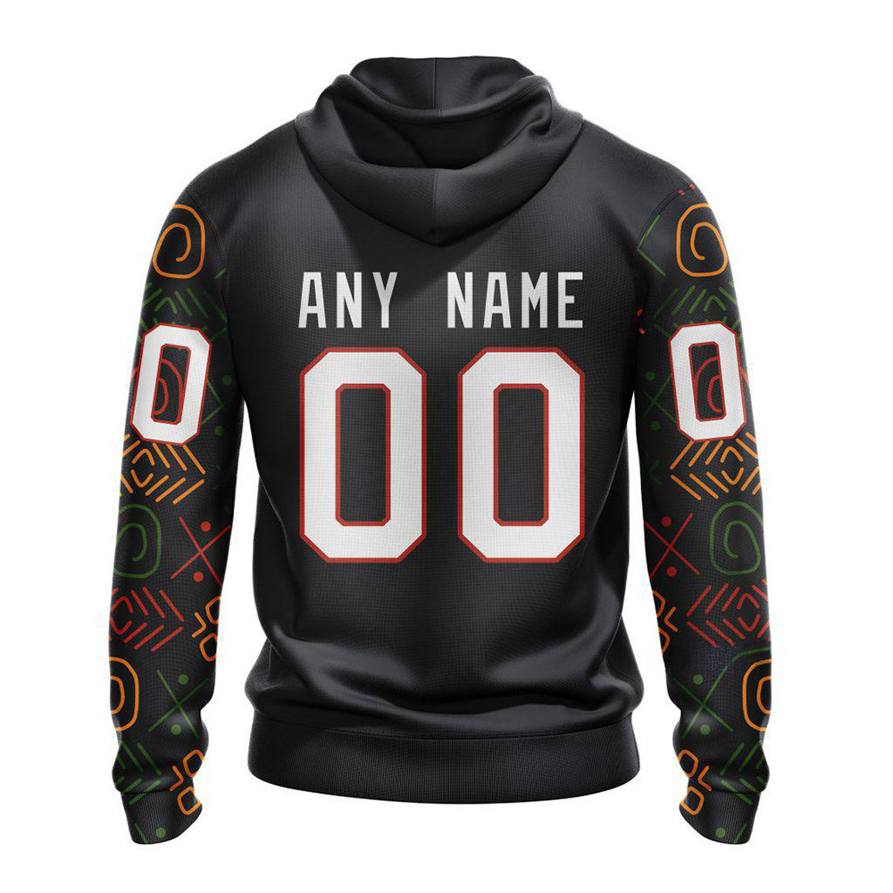 Personalized NHL Colorado Avalanche Hoodie For Black History Month Hockey Fan Gifts
