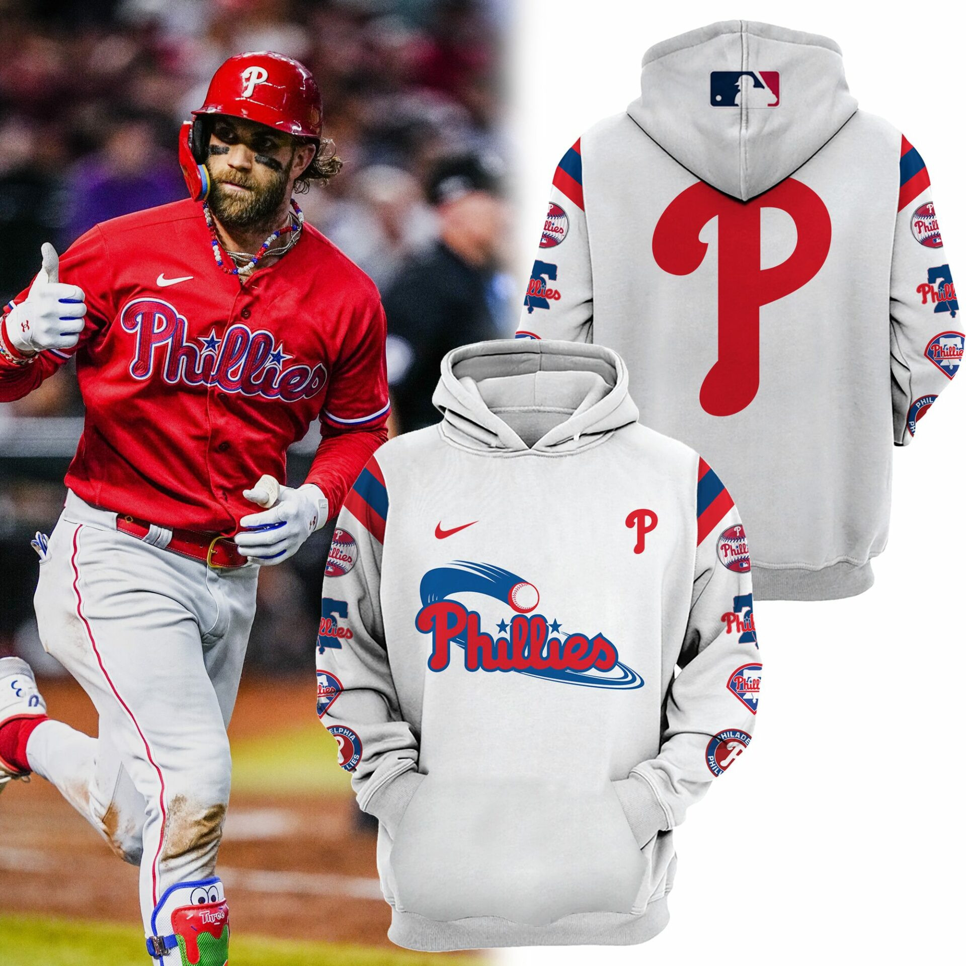 Philadelphia Phillies Mlb 2025 Edition Hoodie Best Gift For Football Lovers