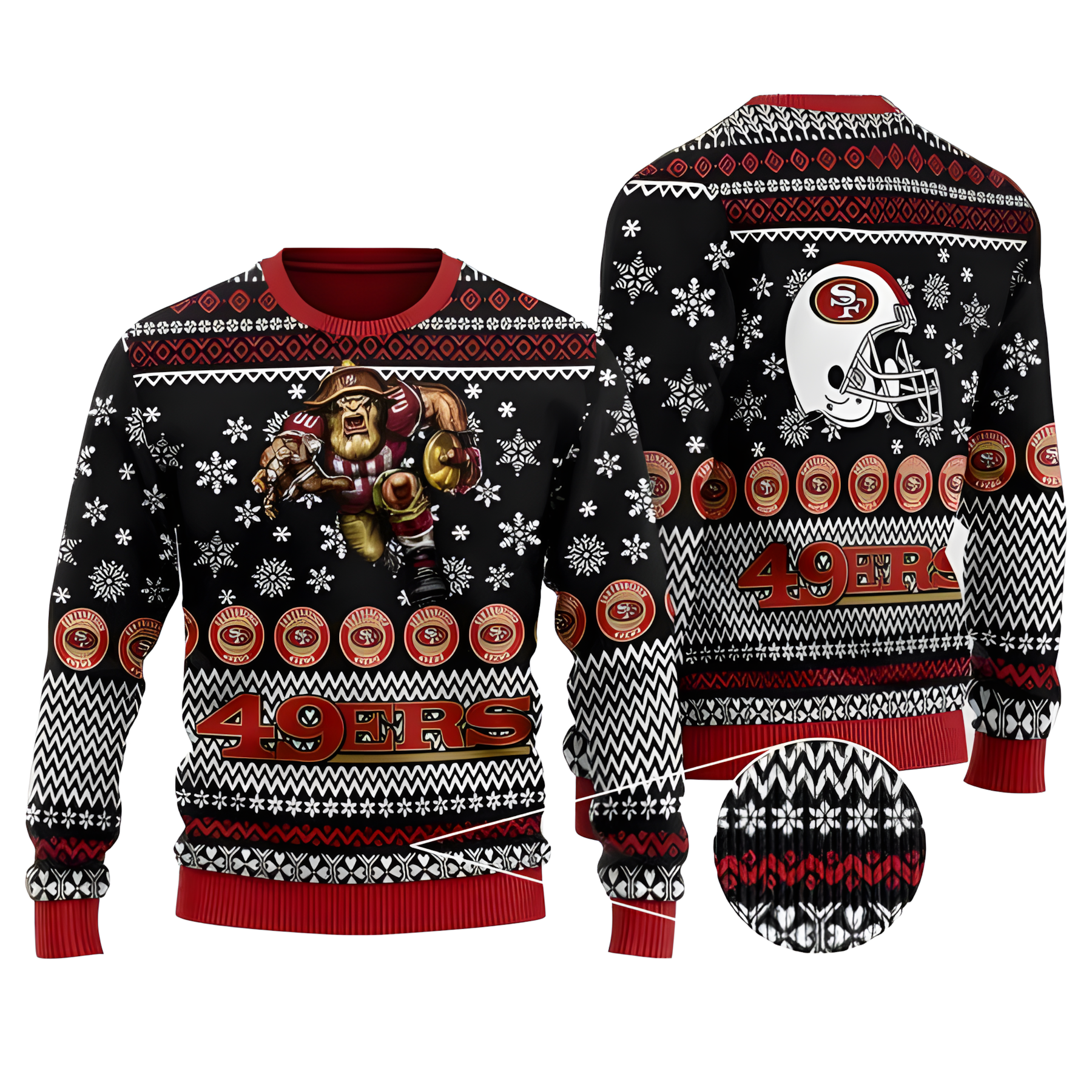 San Francisco 49ers Ugly Christmas Sweater