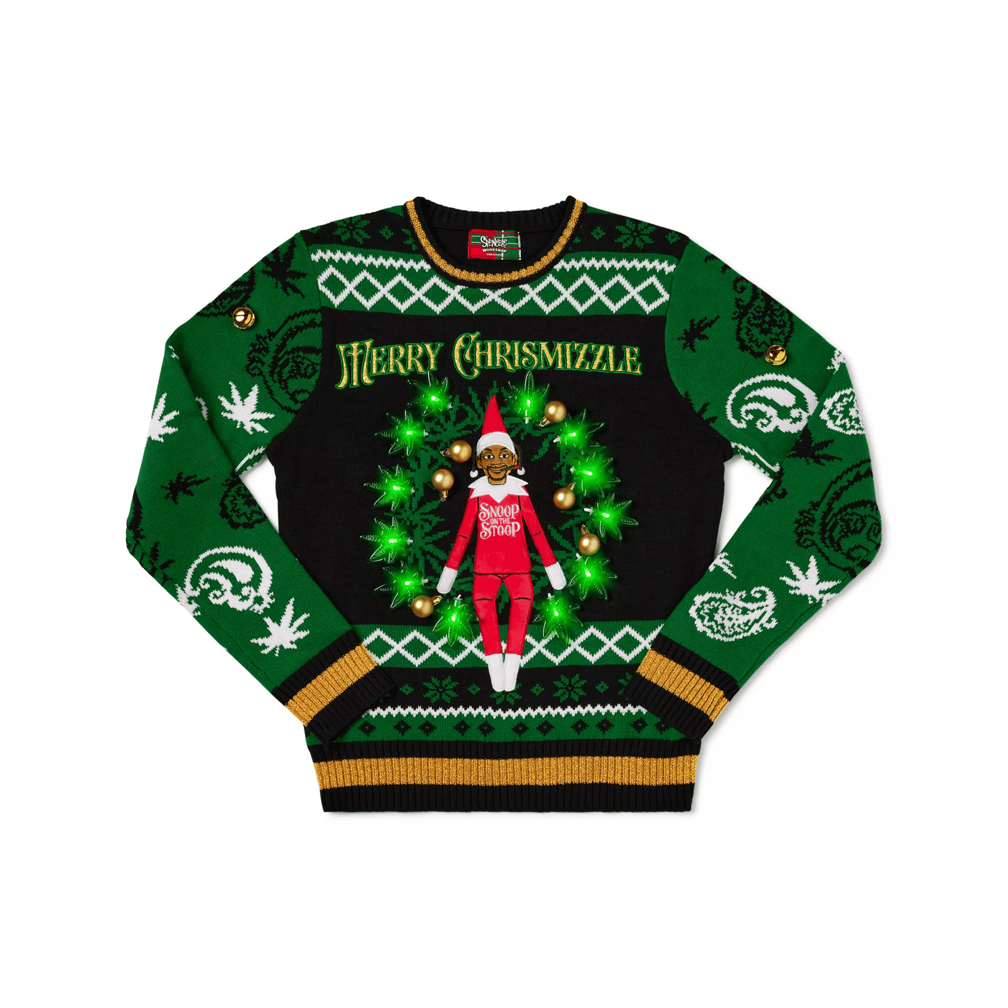 Snoop on the Stoop Merry Chrismizzle Christmas Sweater