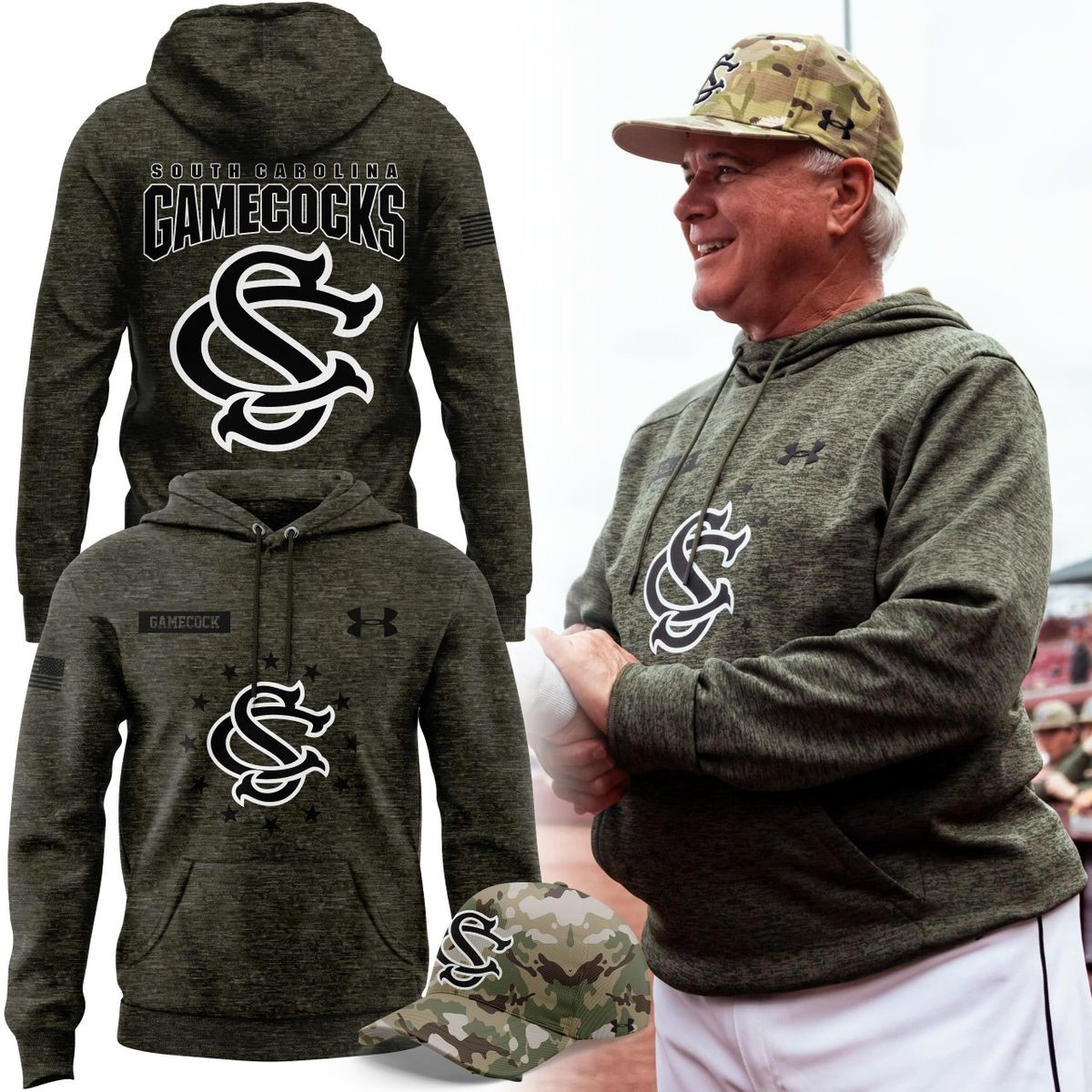 South Carolina Gamecocks 2025 NCAA Womens Basketball Hoodie Gifts For Fans