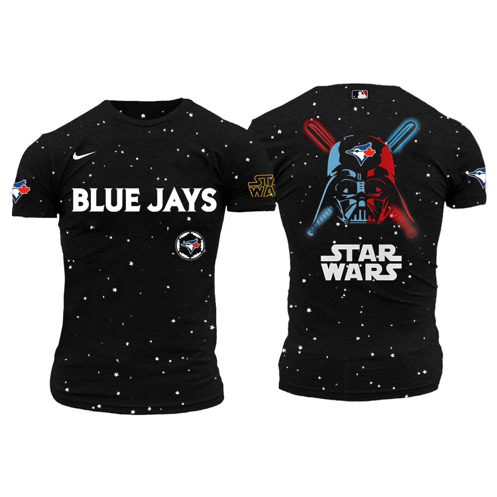 Toronto Blue Jays MLB x Star Wars 2025 Shirt Toronto Blue Jays Merch Dad Fathers Day Gifts
