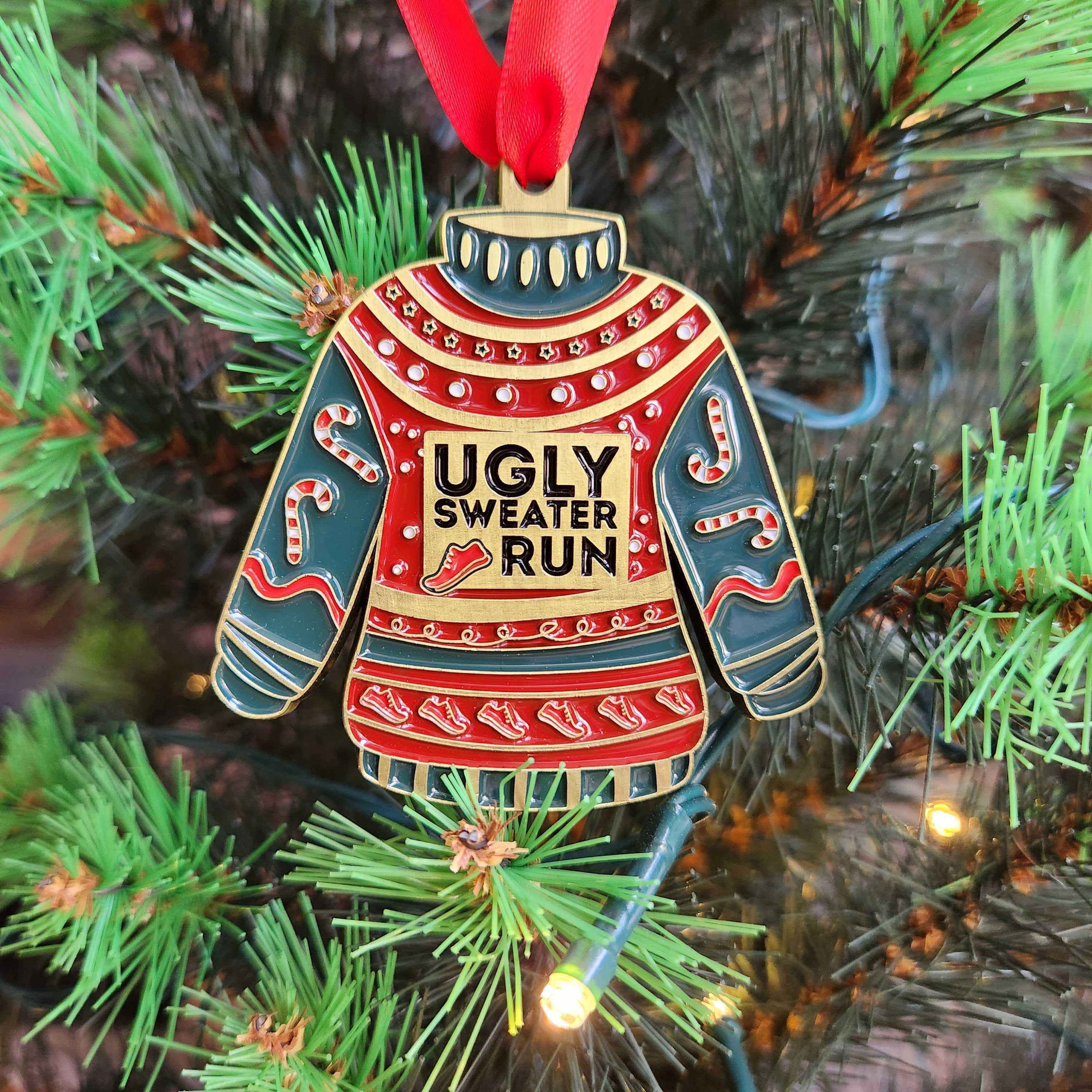Ugly Sweater Run 2023 Ornament