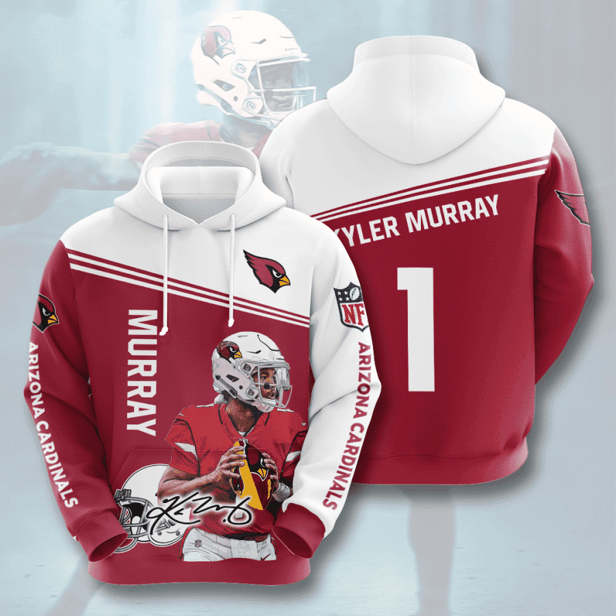 Arizona Cardinals Murray 1 Hoodie Zip Hoodie Version 2962