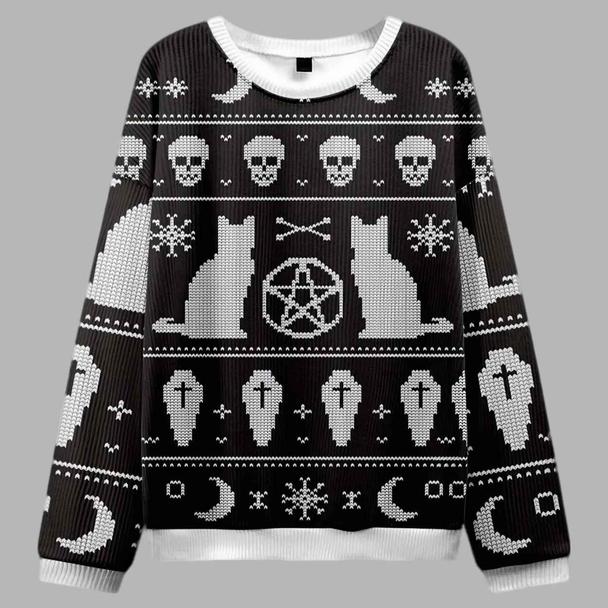 Cat Ugly Christmas Sweater