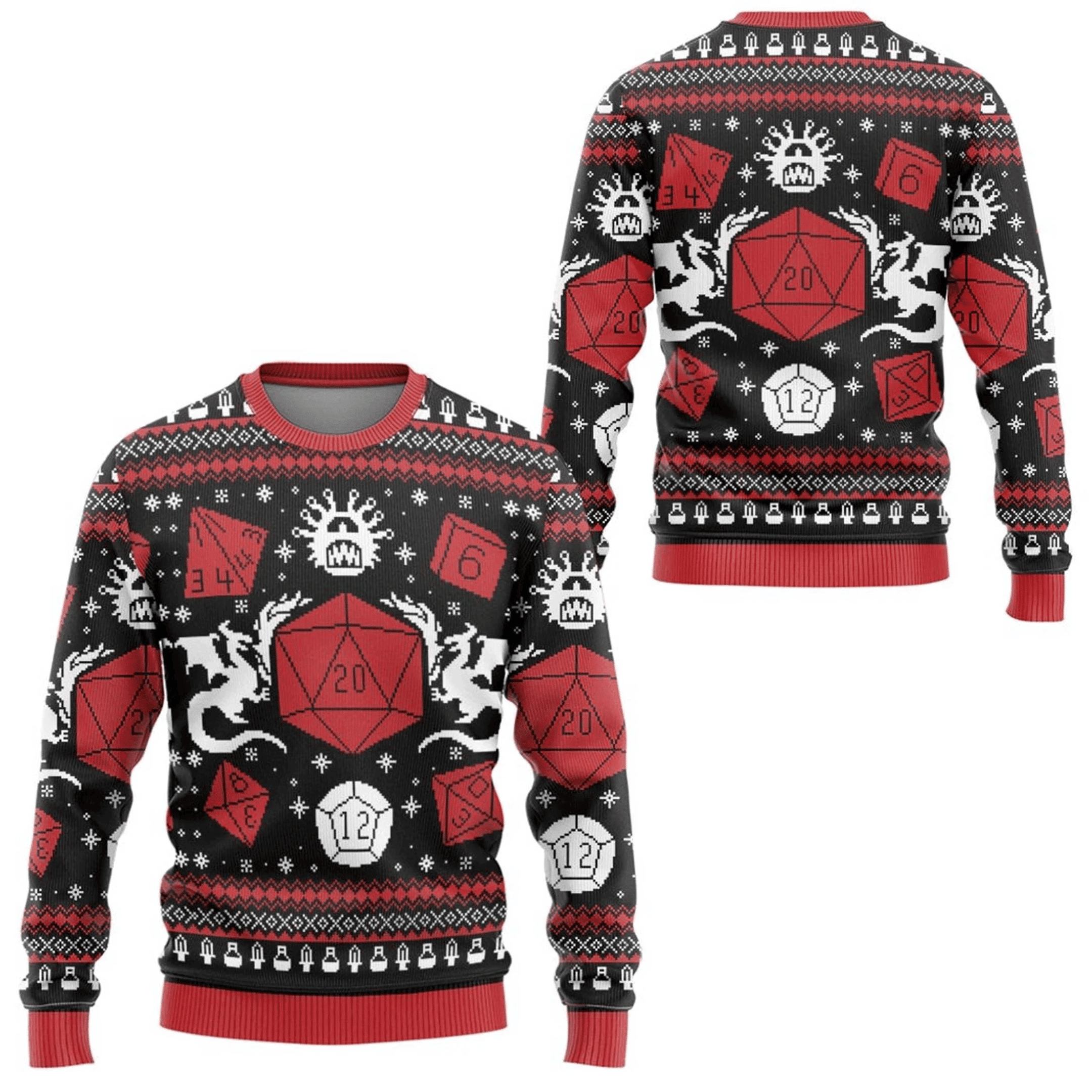 DND Christmas Ugly Sweater