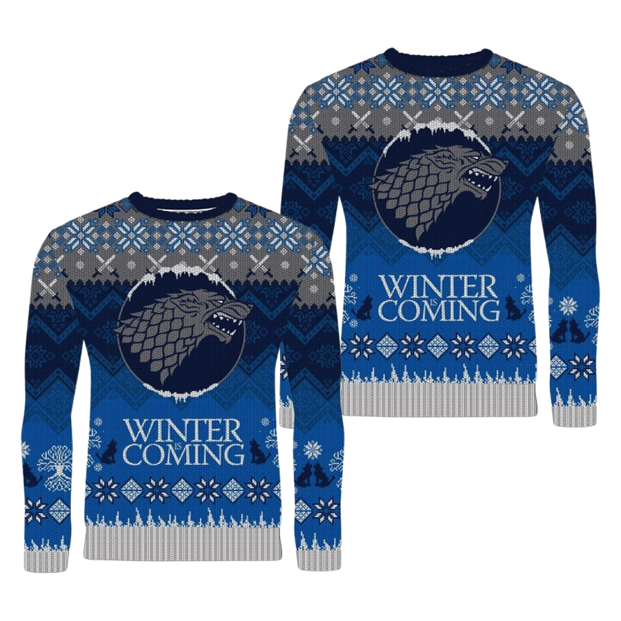 Game Of Thrones Winter Is Coming Stark Game Of Thrones Gift Game Of Thrones Ugly Christmas Sweater