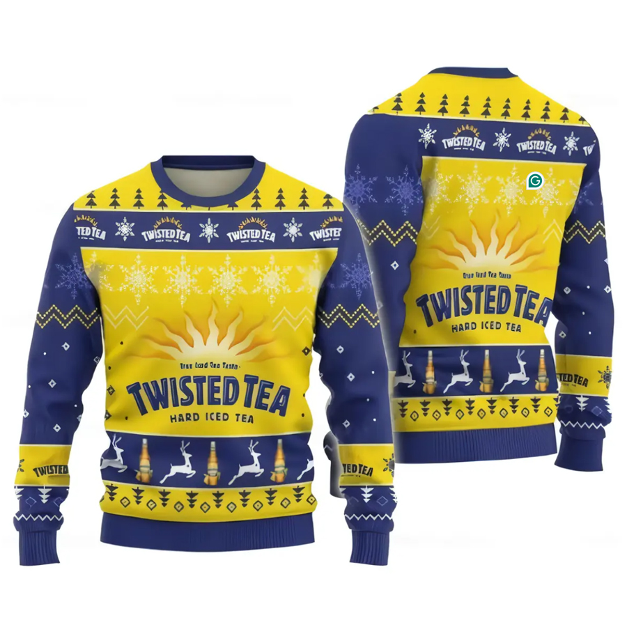 Gift Twisted Tea Ugly Christmas Sweater