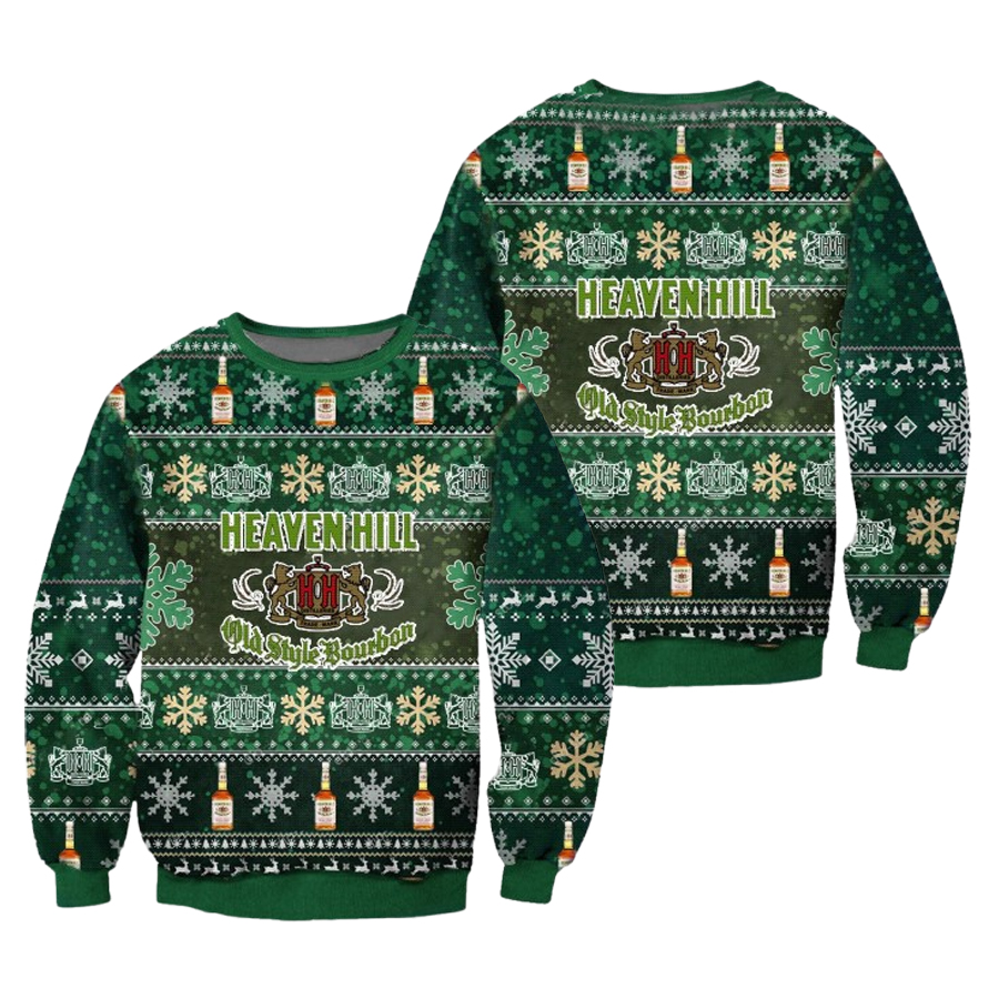 Heaven Hill Old Style Bourbon Christmas Ugly Christmas Sweater