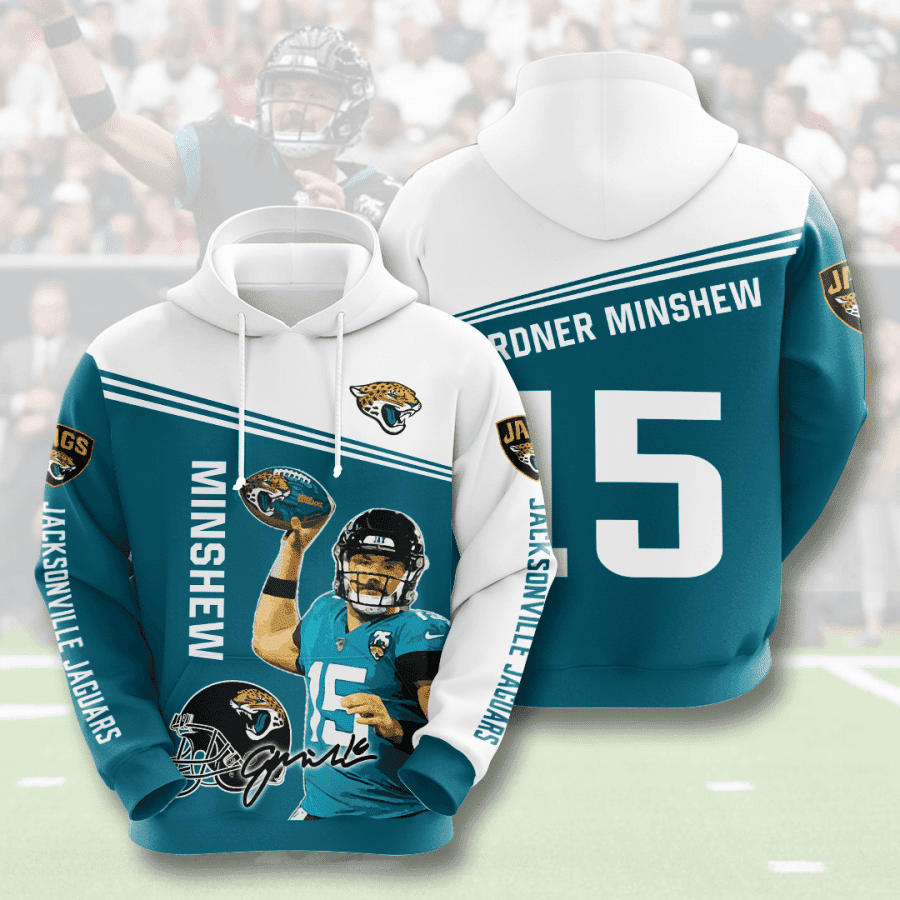 Jacksonville Jaguars Hoodie Zip Hoodie Version 739