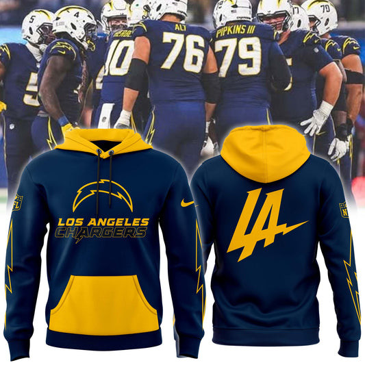 Los Angeles Chargers NAVY 2024 Hoodie Best Football Gifts For Dad