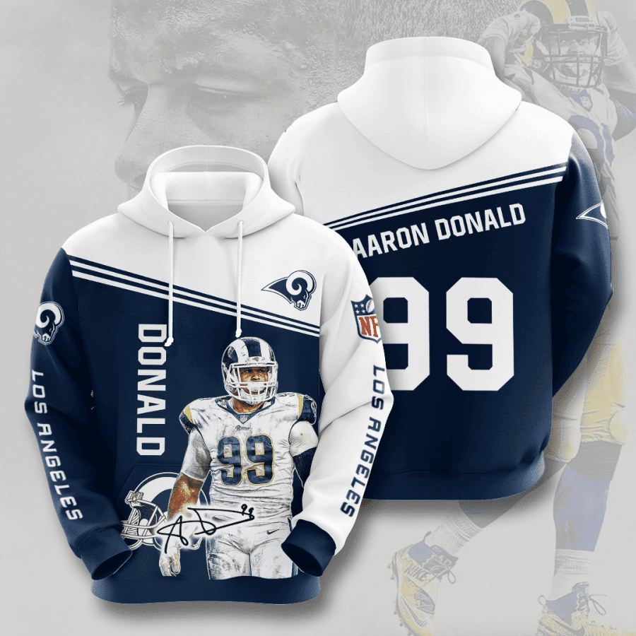 Los Angeles Rams Hoodie Zip Hoodie Version 512