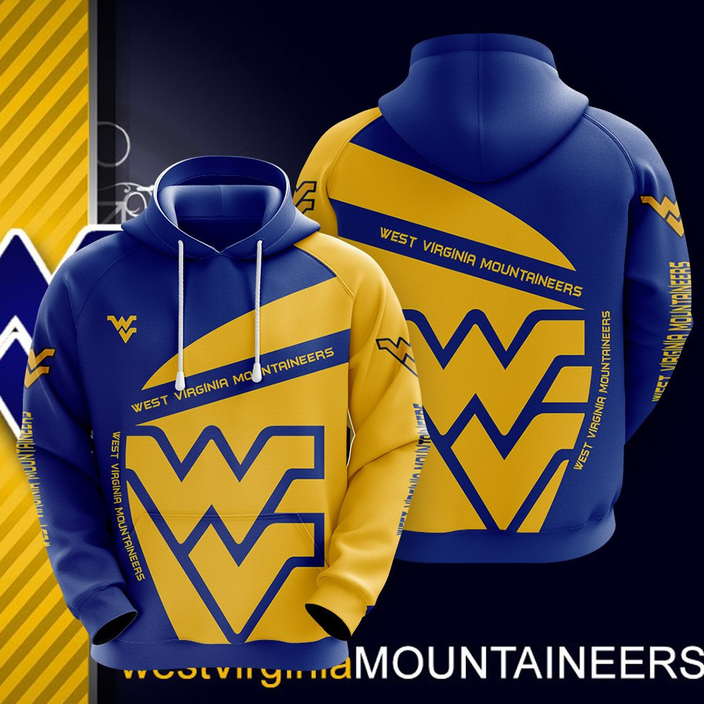 Ncaa West Virginia Mountaineers Hoodie Zip Hoodie