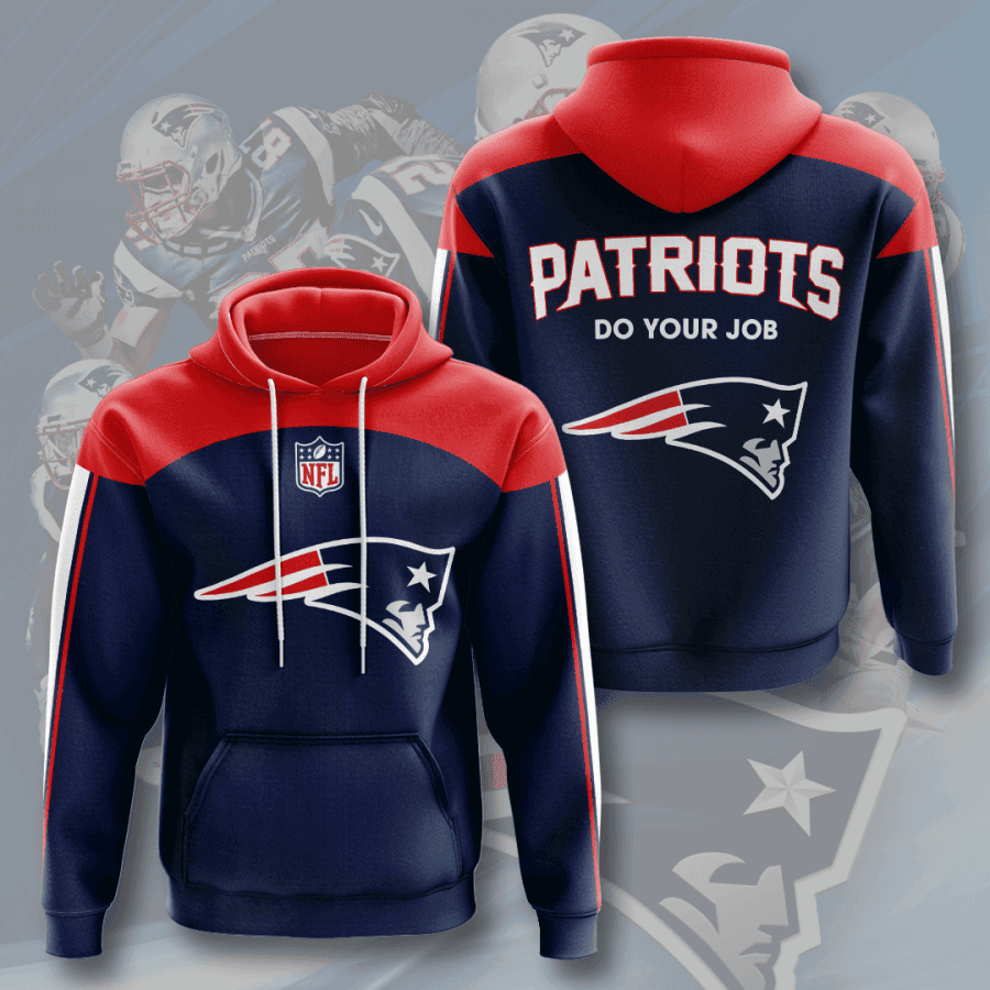 New England Patriots Hoodie Zip Hoodie Version 1586