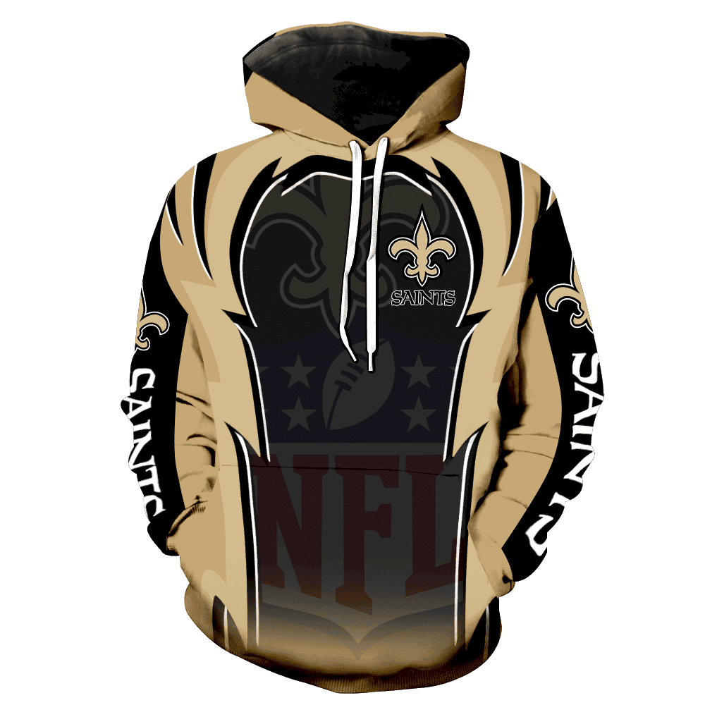 New Orleans Saints Full Hoodie Zip Hoodie