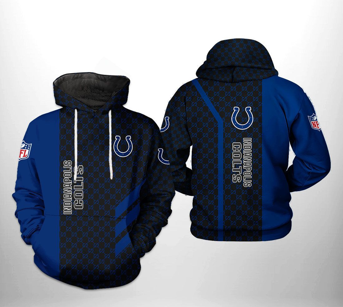NFL Indianapolis Colts NFL Hoodie Zip Hoodie Version 1078