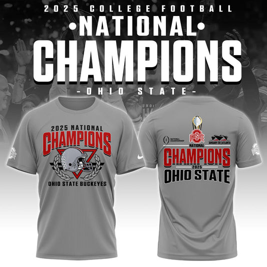 Ohio State Buckeyes NCAA National Champions Shirt Football Themed Gifts