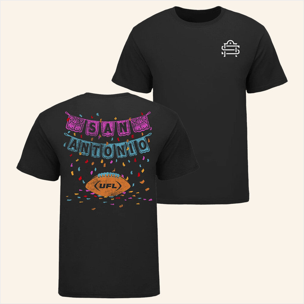 San Antonio Brahmas Papel Picado Mens T-Shirt Theufl Merch Birthday Gifts For Best Friend
