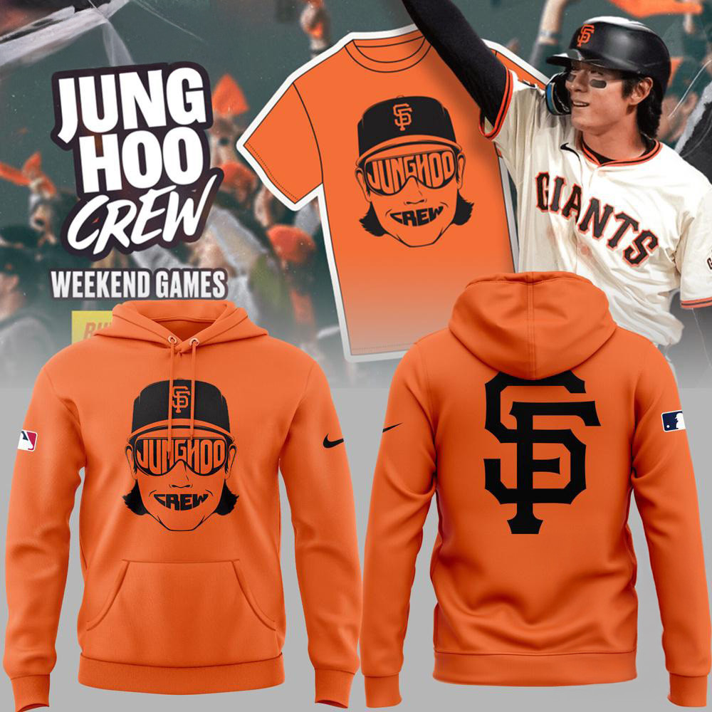 San Francisco Giants MLB 2025 Jung Hoo Crew Hoodie Gifts For Baseball Fan