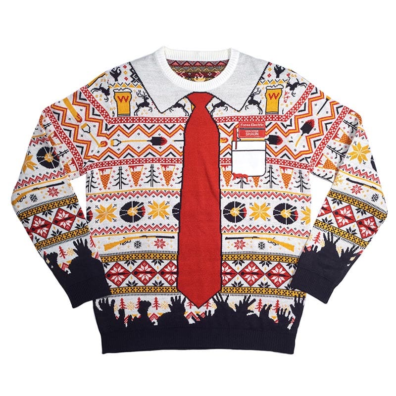 Shaun of the Dead Christmas Ugly Sweater
