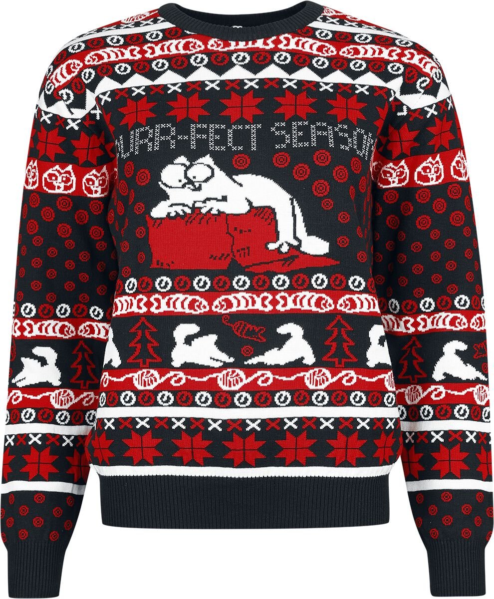 Simons Cat Ugly Christmas Sweater