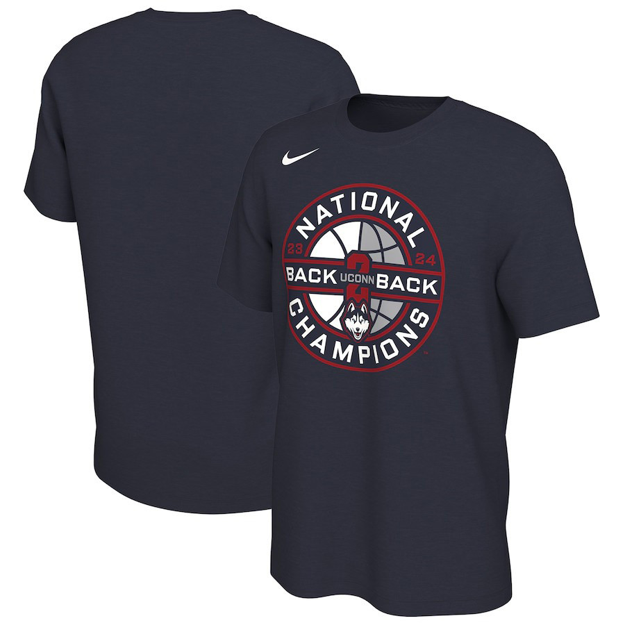 UConn Huskies Back-To-Back NCAA Mens Basketball National Champions Shirt Husband Gifts