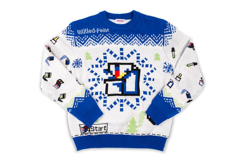 Vintage MS Paint Ugly Christmas Sweater